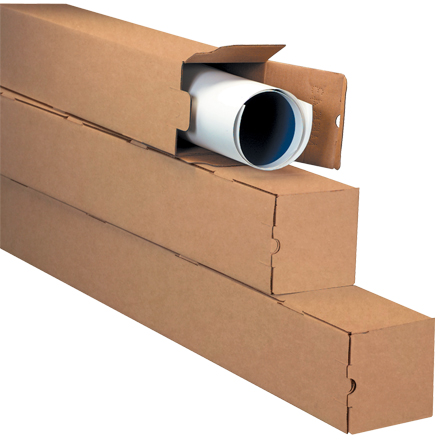 3 x 3 x 18" Kraft Square Mailing Tubes