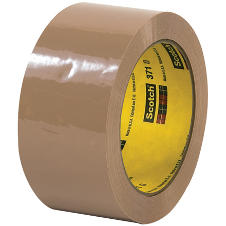 2" x 110 yds. Tan (6 Pack) Scotch<span class='rtm'>®</span> Box Sealing Tape 371