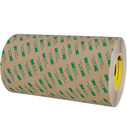 12" x 60 yds. 3M<span class='tm'>™</span> 468MP Adhesive Transfer Tape Hand Rolls