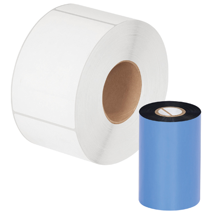 2.36" x 1476' Black Thermal Transfer Ribbons- Resin