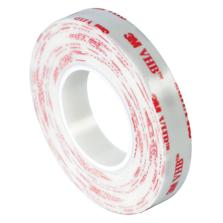 1/2" x 5 yds. White 3M<span class='tm'>™</span> 4920 VHB<span class='tm'>™</span> Tape